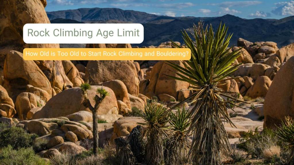 Rock Climbing Age Limit