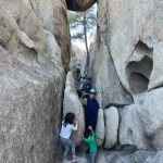 group cave exploring