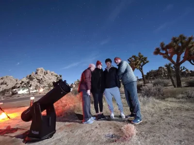 stargazing tour joshua tree